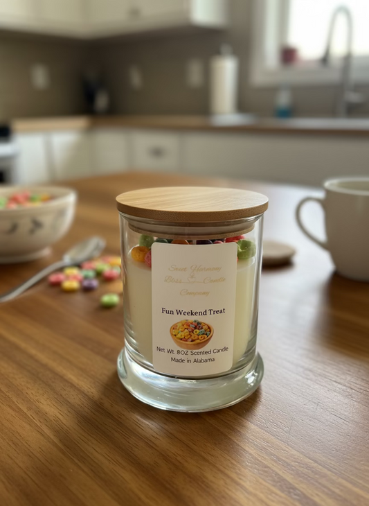 Fruity Rings Cereal Candle