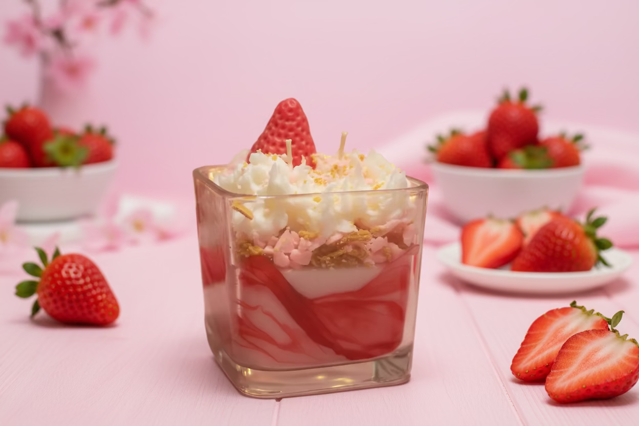 Strawberry Bliss Delight Candle